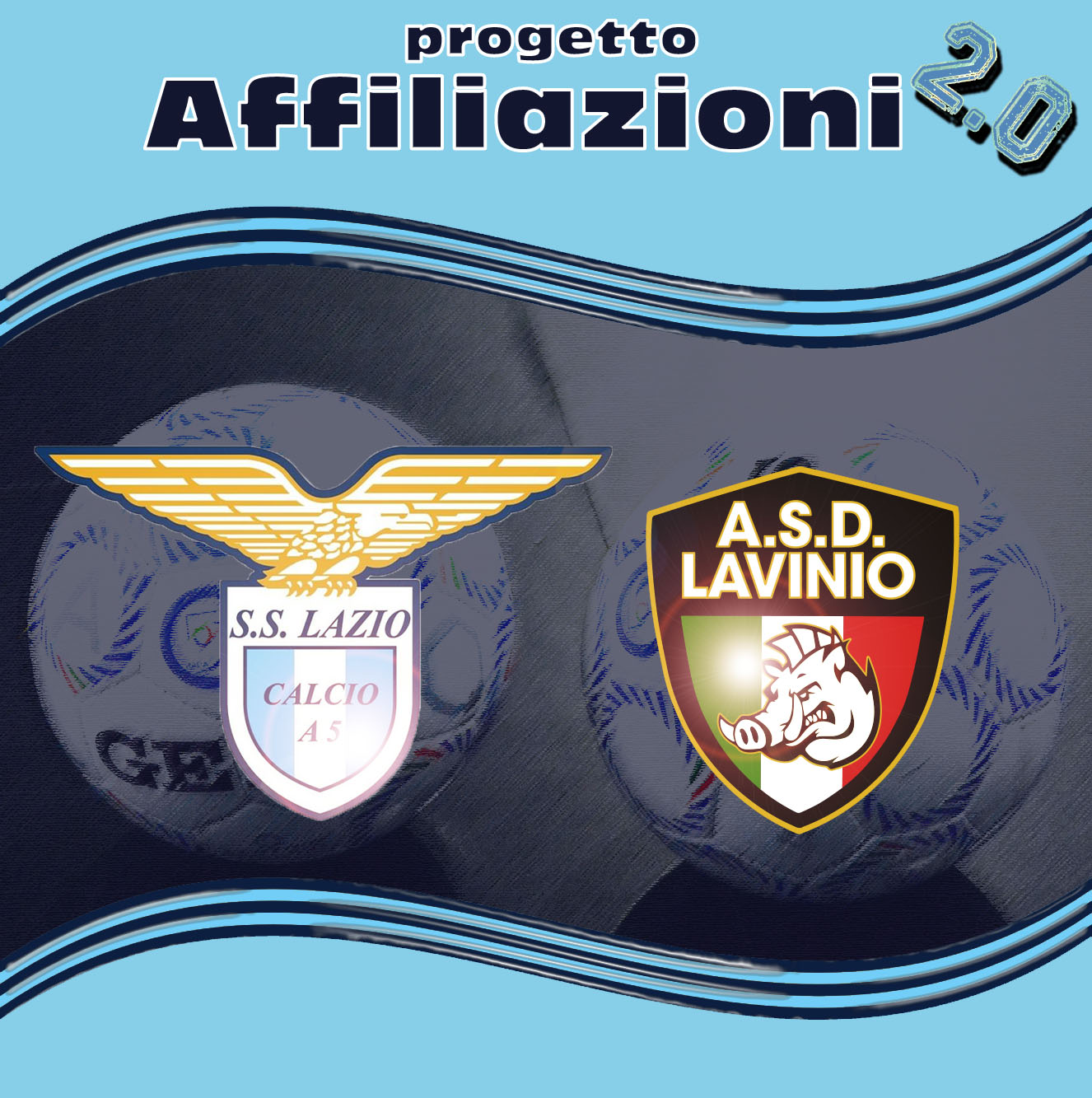 Il Lavinio entra nella famiglia delle affiliate S.S. Lazio Calcio a 5
